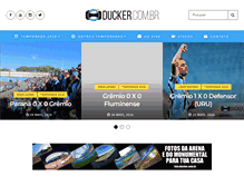 Tablet Screenshot of ducker.com.br