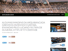 Tablet Screenshot of aovivo.ducker.com.br
